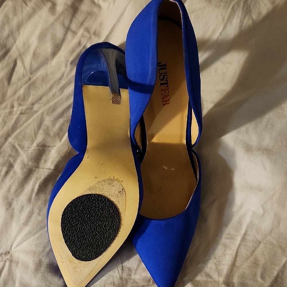 JustFab Royal Blue Women's Heels